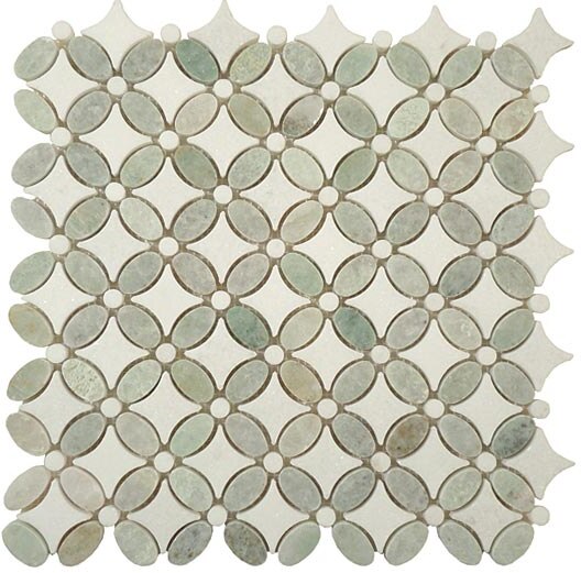 Flower Series FS-74 marble mosaic tile Questions & Answers