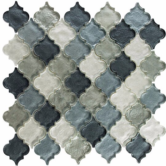 Dentelle Series Waterfall Grey Glass Mosaic DTL-3006 Questions & Answers