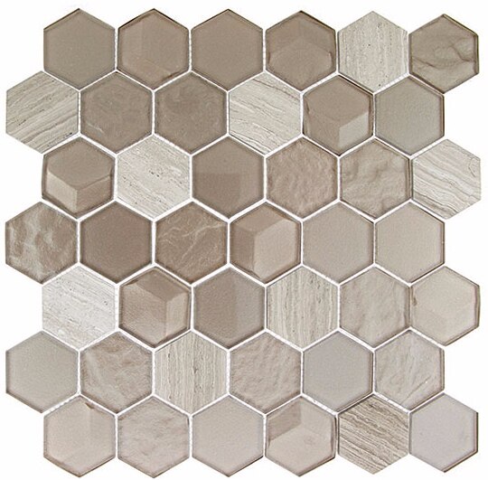 Can i install Queens Lair Nimbus Cloud Mosaic Tile on shower floor?