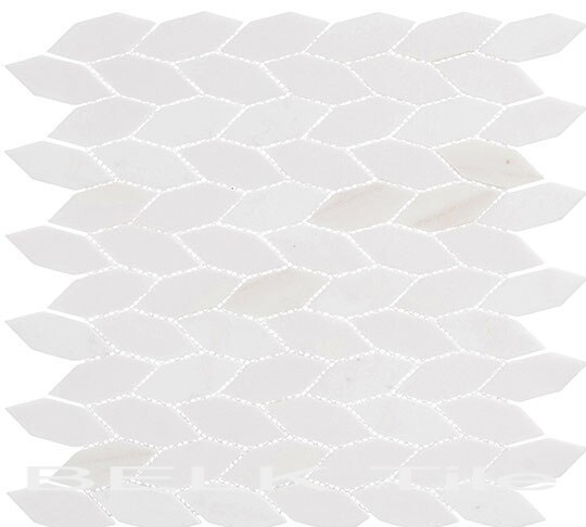 What should I do before grouting the Bella Glass Tiles Natural Stone Mosaic CLNL286 Light Canopy?