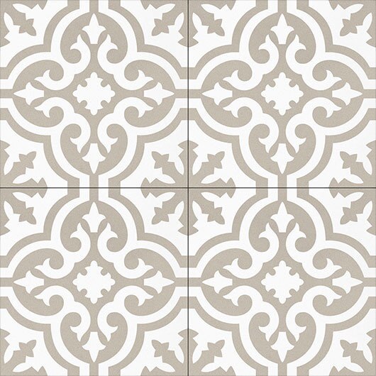 How much area does one box of the Amalfi tile cover?